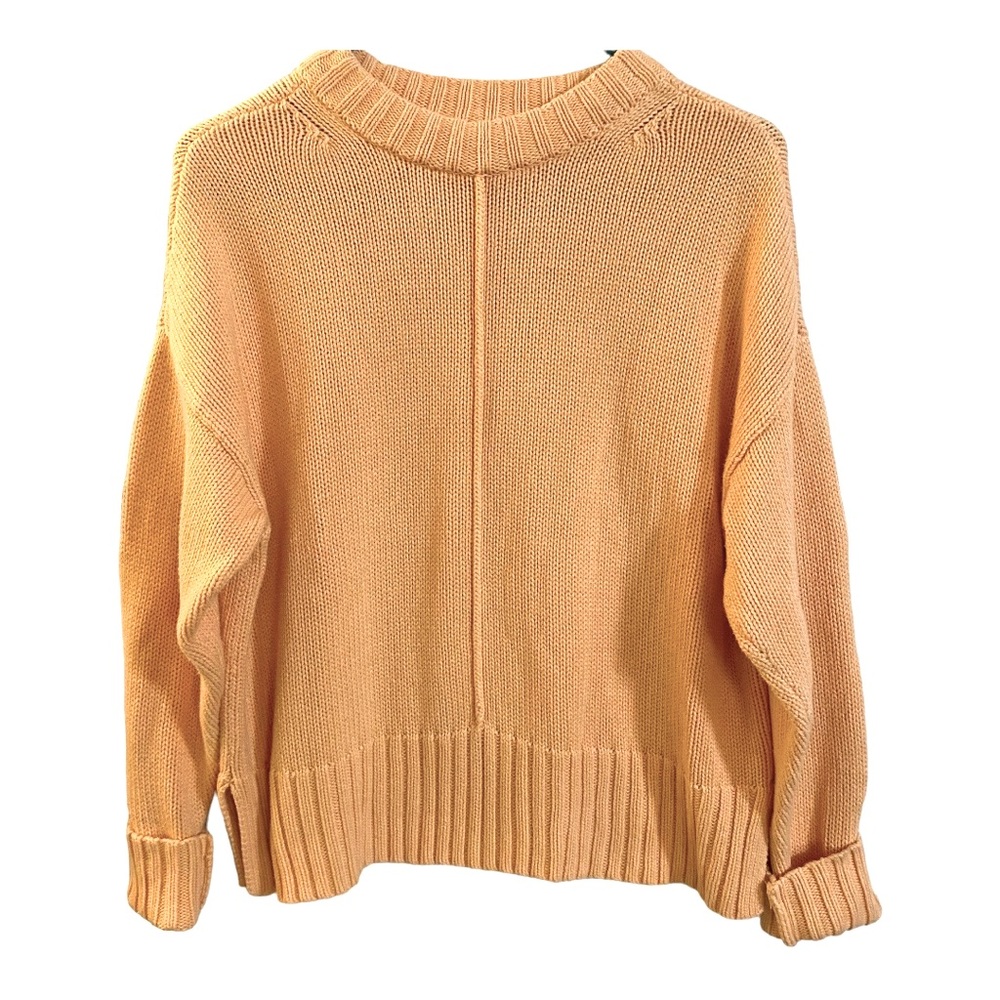 A New Day Spring Soft Yellow Chunky Sweater S - M